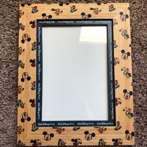 Disney World Picture Frame 5 x 7 Mickey & Gang